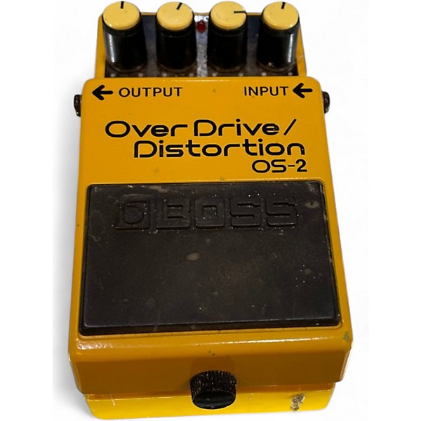 Used BOSS OS2 Overdrive Distortion Effect Pedal