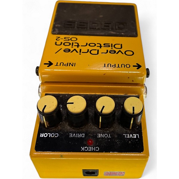 Used BOSS OS2 Overdrive Distortion Effect Pedal