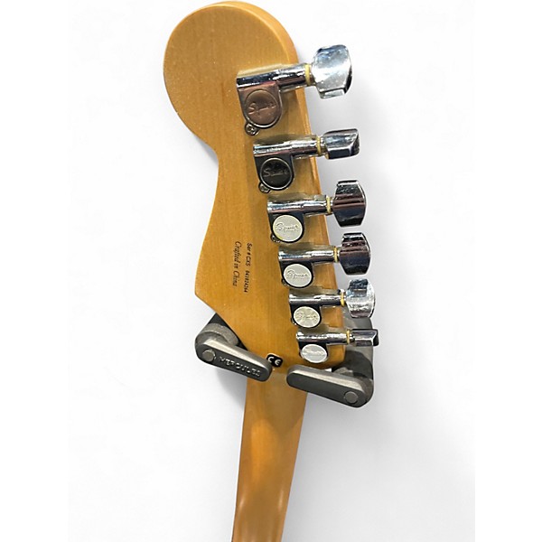 Used Squier CXS STRATOCASTER Black Solid Body Electric Guitar