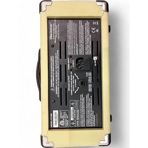 Used Blackstar HT1RH 1W MKII Tube Guitar Amp Head