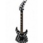 Used Jackson SLX DX SOLOIST Black With White Polka Dots Solid Body Electric Guitar thumbnail