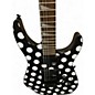 Used Jackson SLX DX SOLOIST Black With White Polka Dots Solid Body Electric Guitar