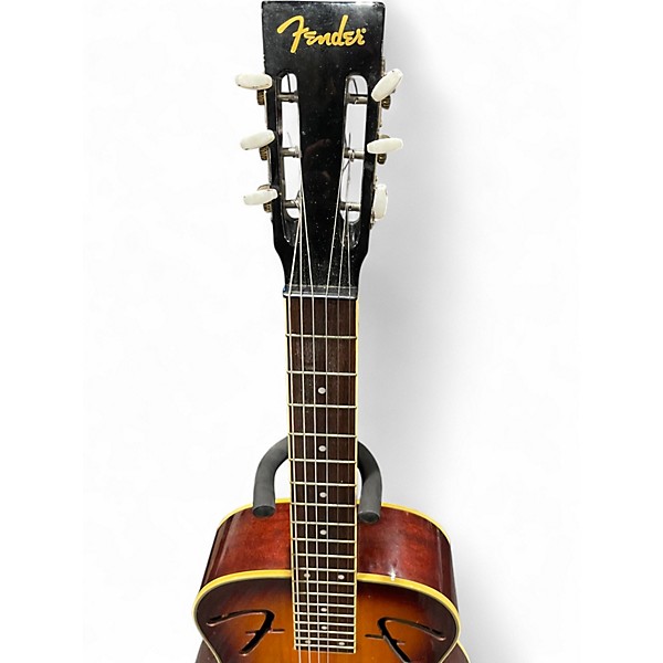 Used Fender Resonator sunburst Resonator Guitar