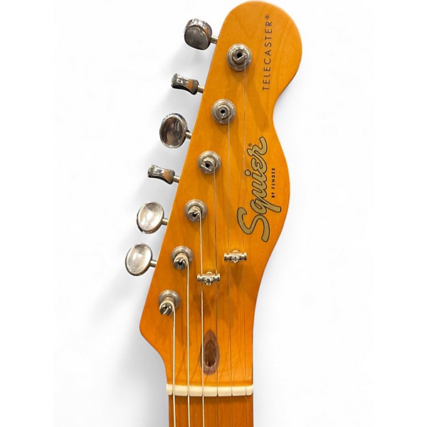 Used Squier 40TH ANNIVERSARY TELECASTER Butterscotch Blonde Solid Body Electric Guitar