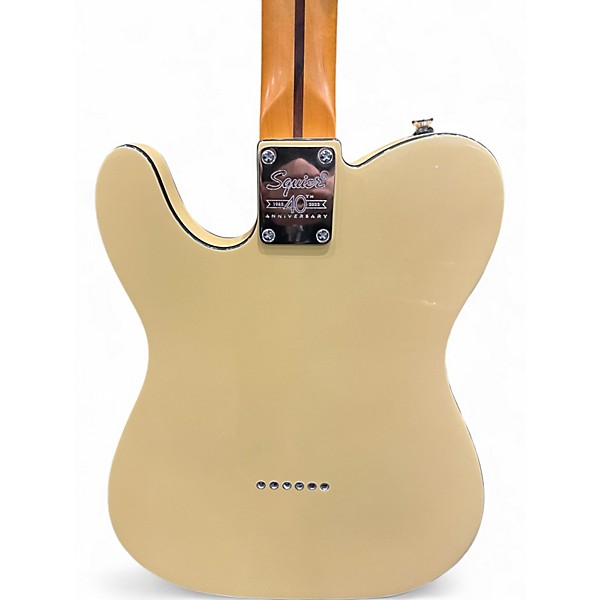 Used Squier 40TH ANNIVERSARY TELECASTER Butterscotch Blonde Solid Body Electric Guitar