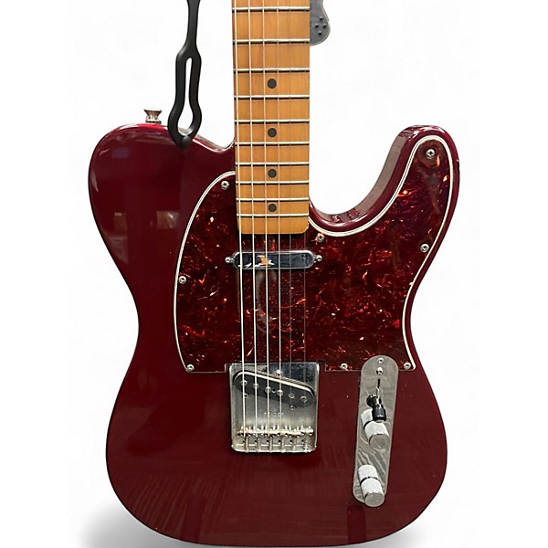 Used Fender James Burton Telecaster Candy Apple Red Solid Body Electric Guitar