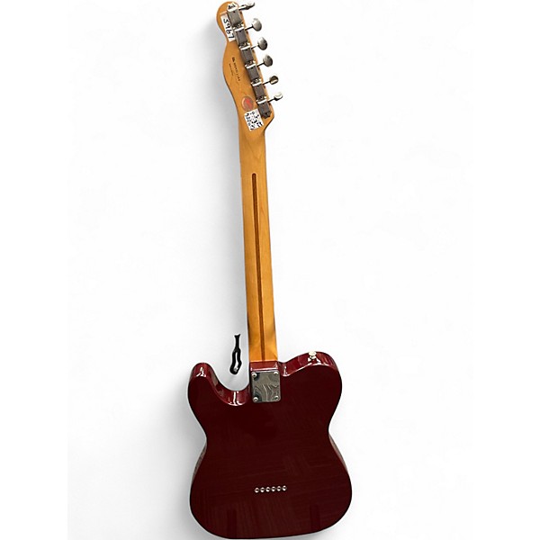 Used Fender James Burton Telecaster Candy Apple Red Solid Body Electric Guitar