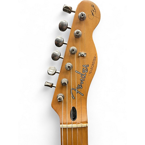 Used Fender James Burton Telecaster Candy Apple Red Solid Body Electric Guitar