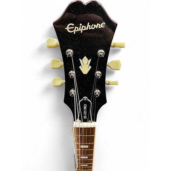 Used Epiphone ES335 Pro Red Hollow Body Electric Guitar