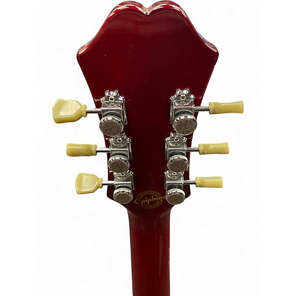 Used Epiphone ES335 Pro Red Hollow Body Electric Guitar