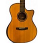 Used Cort GA PF BEVEL Natural Acoustic Electric Guitar