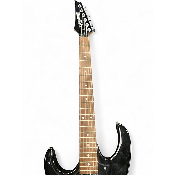 Used Ibanez GRG20Z Gio Left Handed Black Electric Guitar