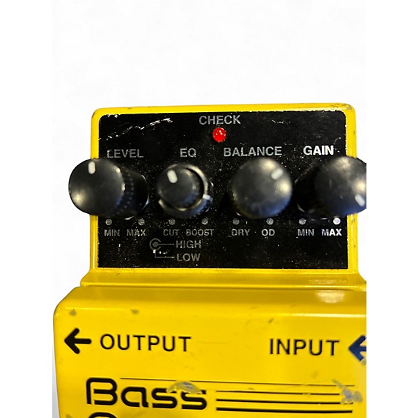Used BOSS ODB3 Bass Effect Pedal