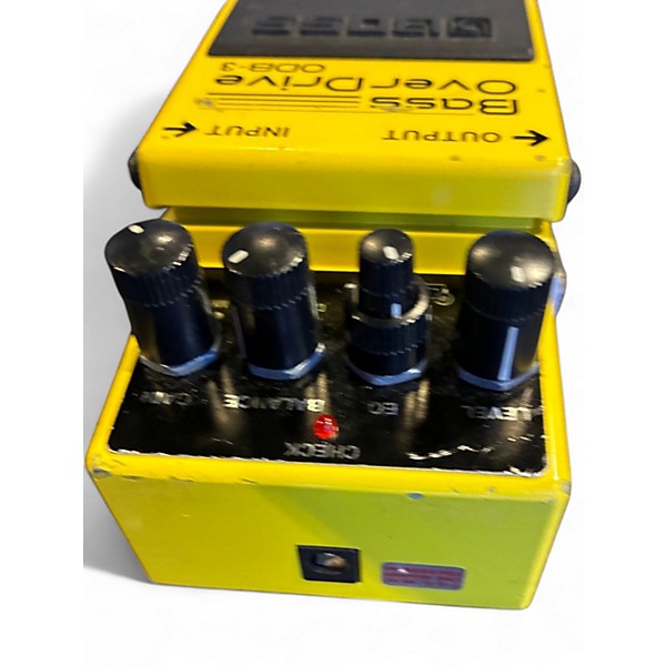 Used BOSS ODB3 Bass Effect Pedal