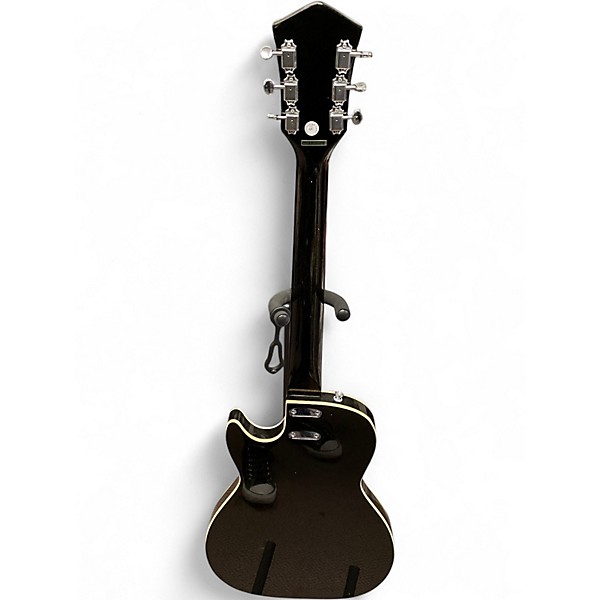 Used Silvertone Jupiter Reissue Red Sparkle Solid Body Electric Guitar