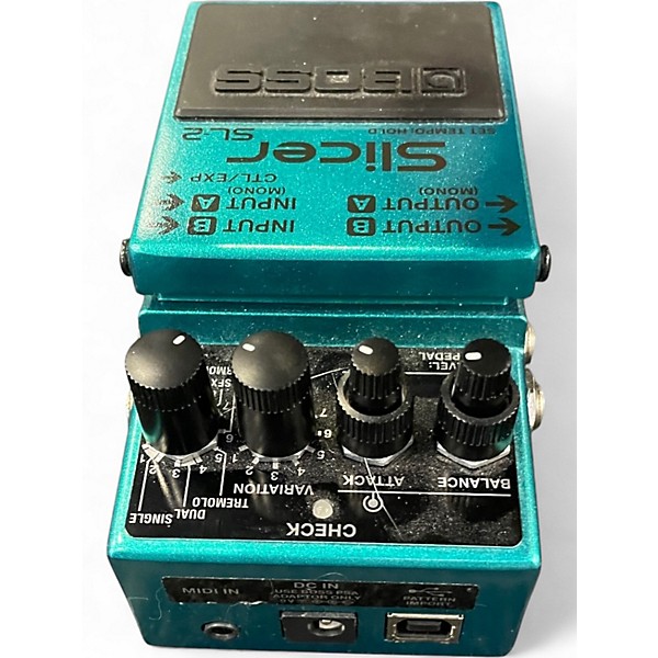 Used BOSS SL20 Slicer Twin Pedal