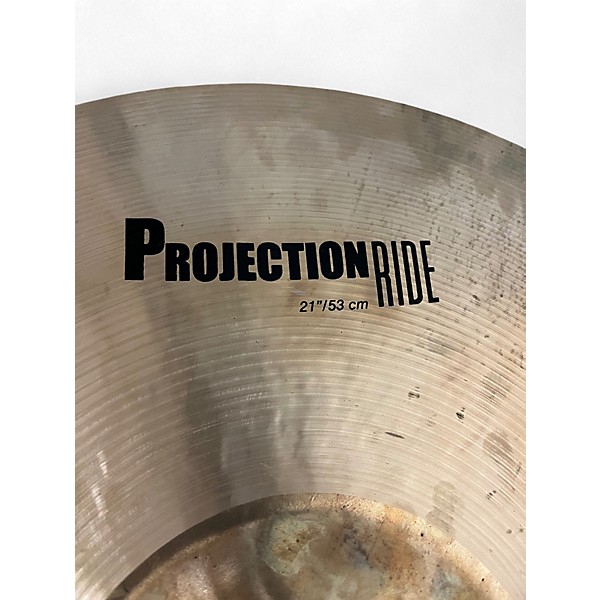 Used Zildjian 21in K PROJECTION RIDE Cymbal