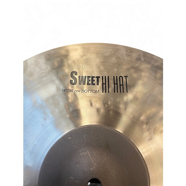 Used Zildjian 14in K Sweet Hi-Hat Bottom Cymbal