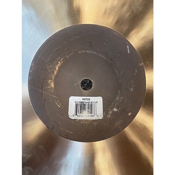 Used Zildjian 14in K Sweet Hi-Hat Bottom Cymbal