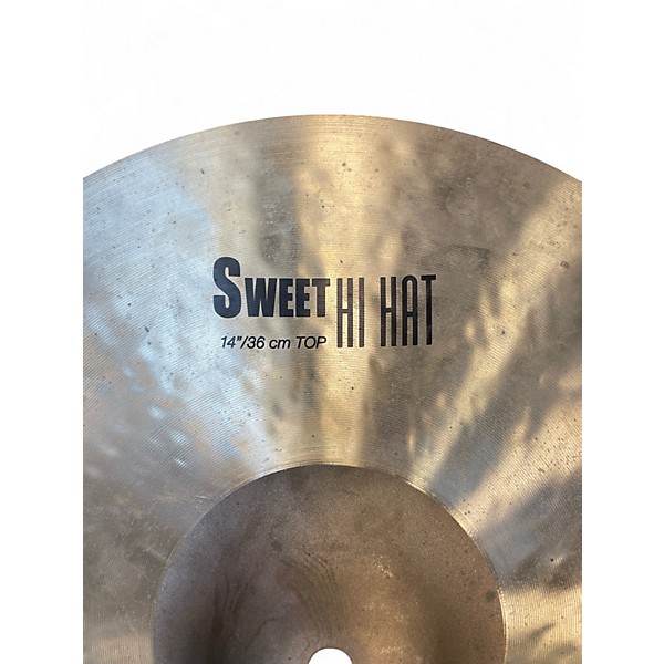 Used Zildjian 14in K Sweet Hi-Hat Top Cymbal