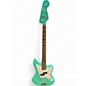 Used Fender Mark Hoppus Signature Jaguar Bass seafoam green Electric Bass Guitar thumbnail