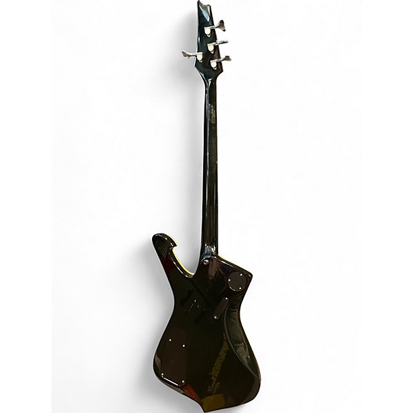 Used Greco Iceman Black Electric Bass Guitar
