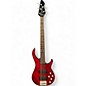 Used Peavey Fury V Trans Red Electric Bass Guitar thumbnail