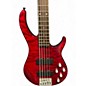Used Peavey Fury V Trans Red Electric Bass Guitar