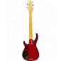 Used Peavey Fury V Trans Red Electric Bass Guitar