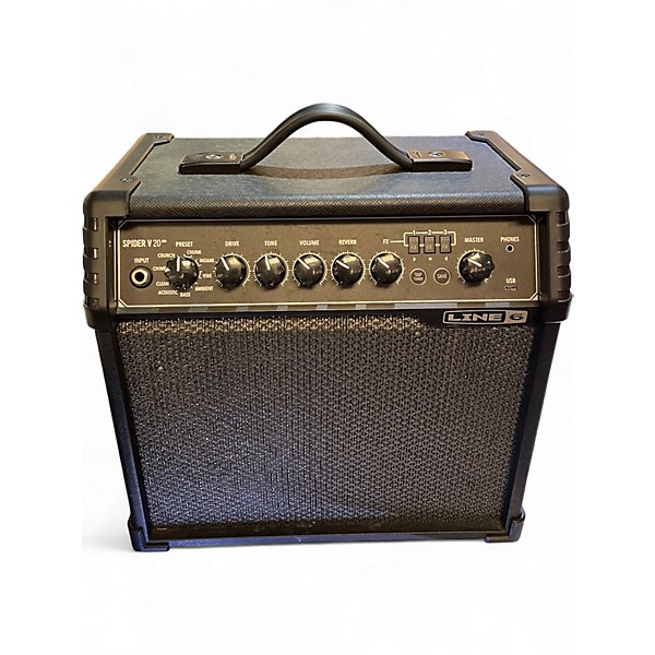 Used Line 6 Spider V 20 MkII 20w 1x8 Guitar Combo Amp