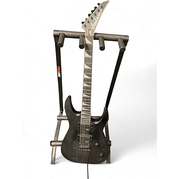 Used Jackson JS22 Dinky Black Solid Body Electric Guitar
