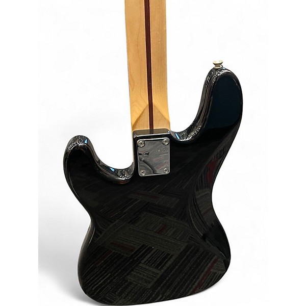 Used Squier Affinity Precision Bass Black Electric Bass Guitar