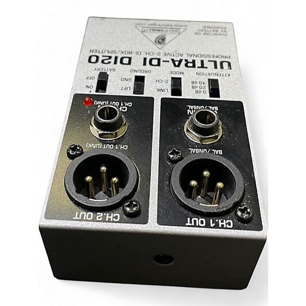 Used Behringer DI20 Ultra Direct Box