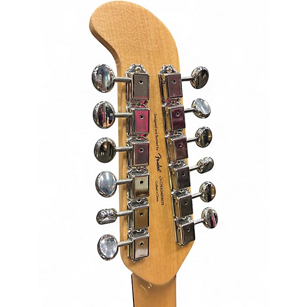 Used Squier JAZZMASTER XII CREME Solid Body Electric Guitar