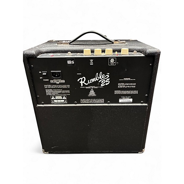Used Fender Rumble 25 25W 1x8 Bass Combo Amp