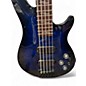 Used Schecter Guitar Research OMEN ELITE Blue Electric Bass Guitar