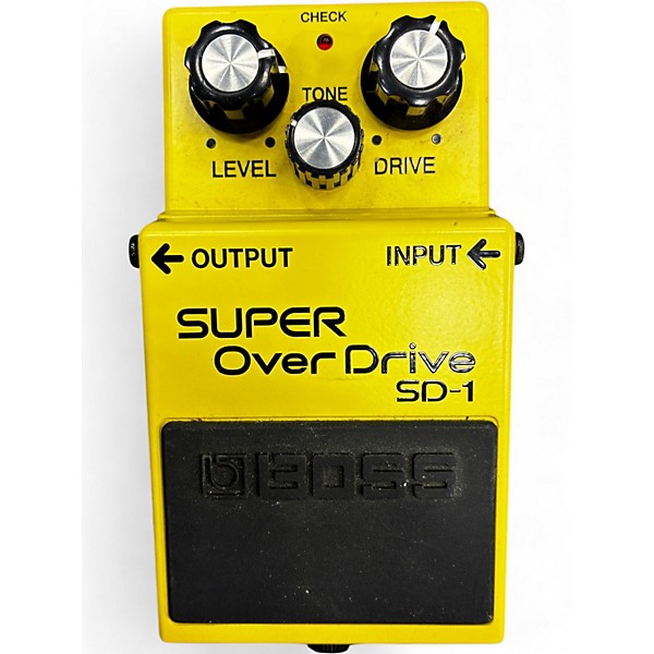 Used BOSS SD1 Super Overdrive Effect Pedal