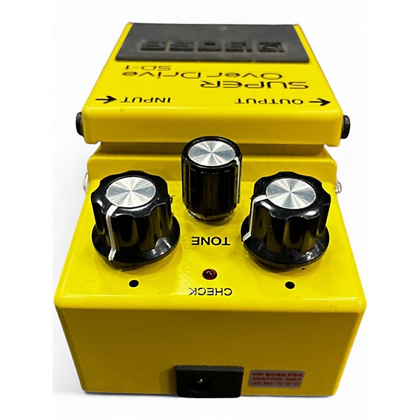 Used BOSS SD1 Super Overdrive Effect Pedal