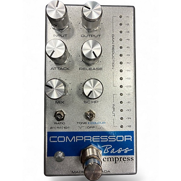 Used Empress Effects BASS COMPRESSOR Effect Pedal