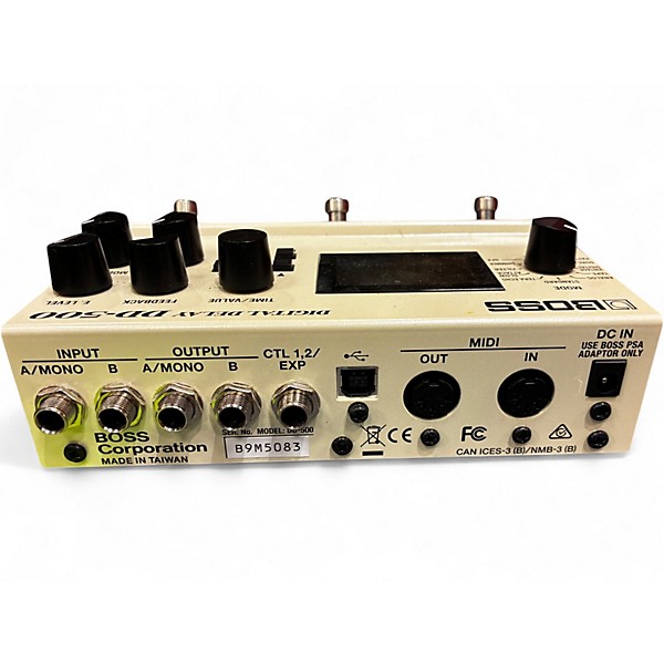 Used BOSS DD500 Digital Delay Effect Pedal