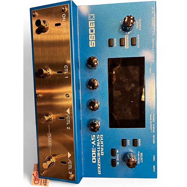 Used BOSS SY300 Guitar Synthesizer Effect Pedal