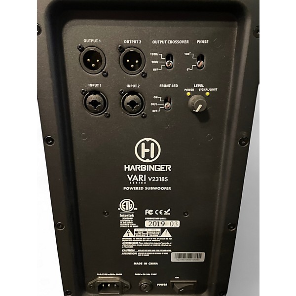 Used Harbinger VARI V2318S Powered Subwoofer