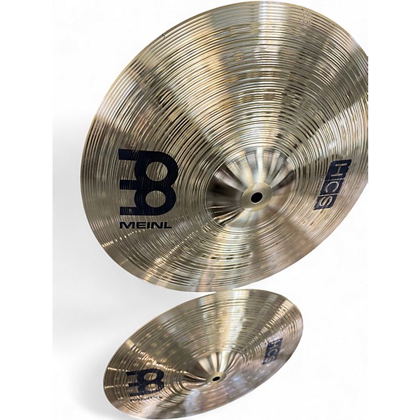 Used MEINL 14in HCS Hi Hat Pair Cymbal
