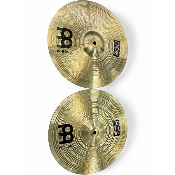 Used MEINL 14in HCS Hi Hat Pair Cymbal