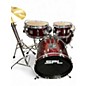 Used SPL 5 Piece Junior Kicker Red Drum Kit