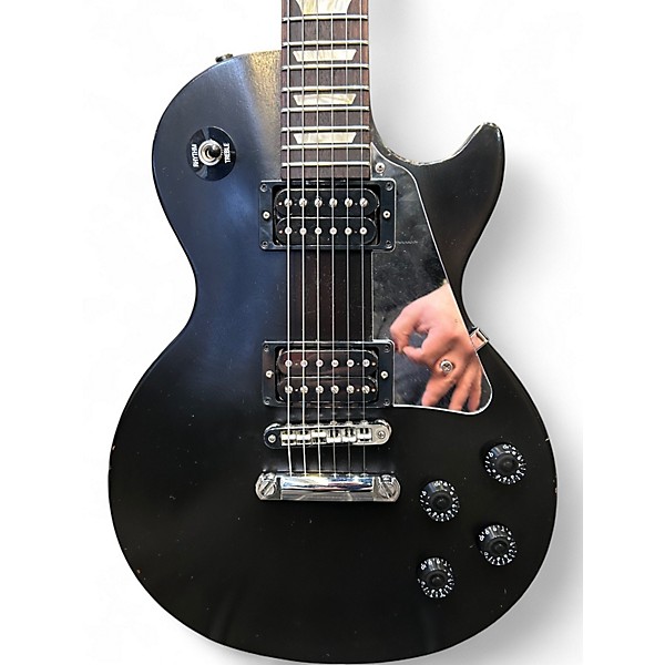 Used Gibson Les Paul Studio Black Solid Body Electric Guitar