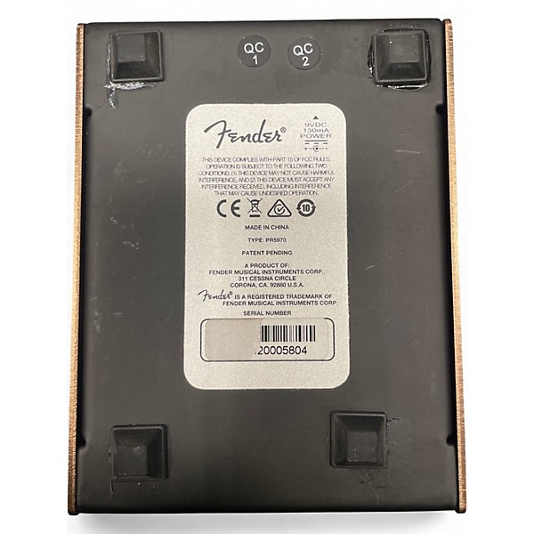 Used Fender ACOUSTIC PREVERB Effect Pedal