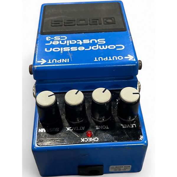 Used BOSS CS3 Compressor Sustainer Effect Pedal