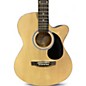 Used Fender FA135CE Concert Natural Acoustic Electric Guitar