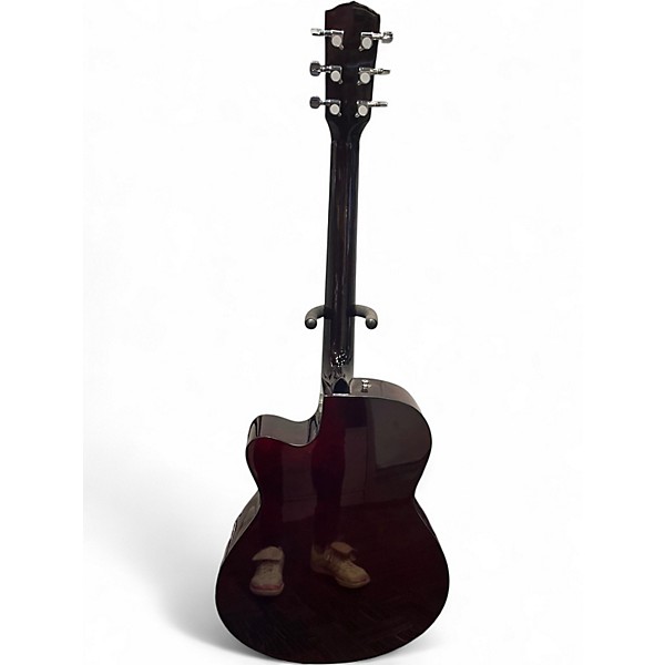 Used Fender FA135CE Concert Natural Acoustic Electric Guitar